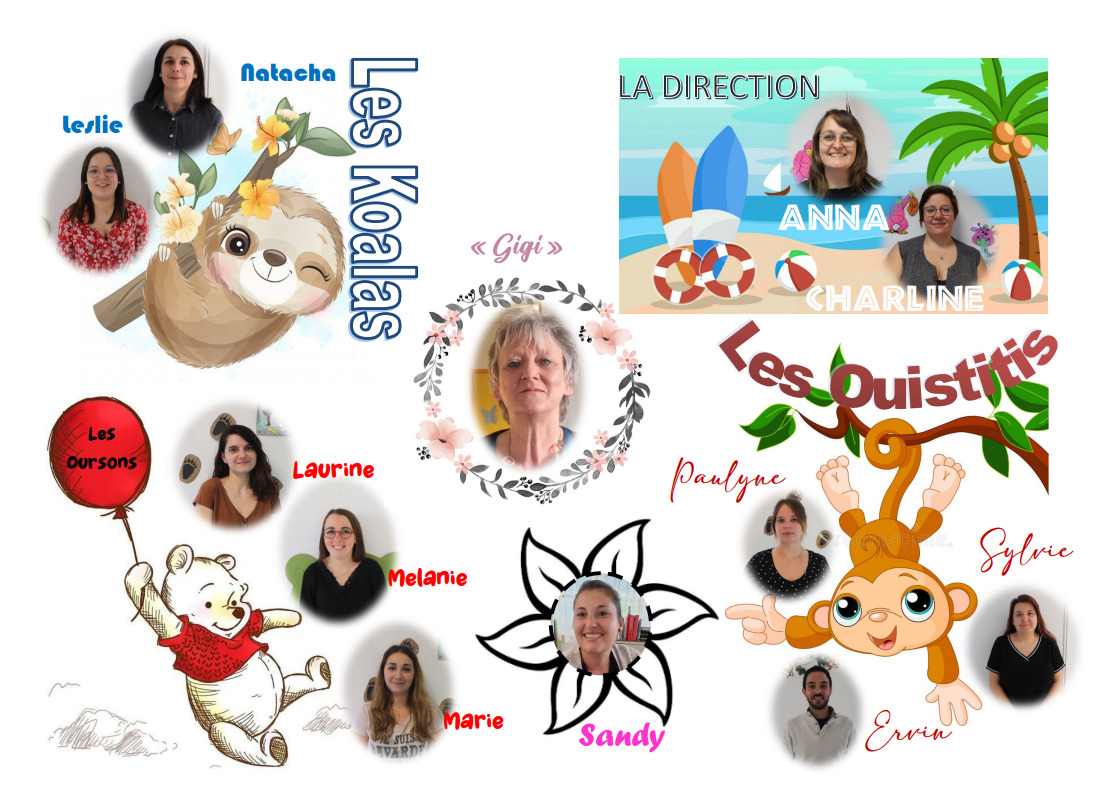 equipe d'animation multi accueil 2022